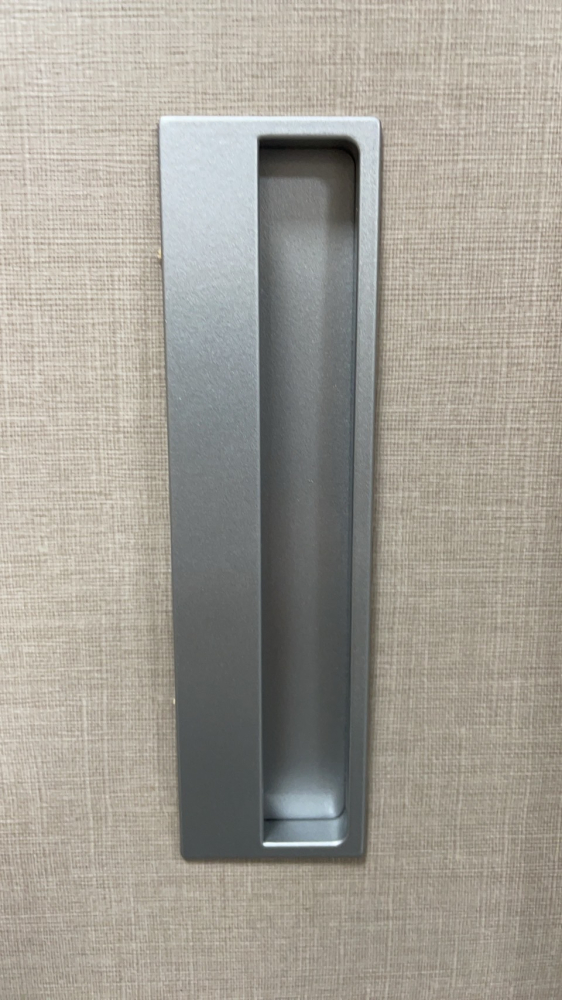 銀色崁入式手把/支