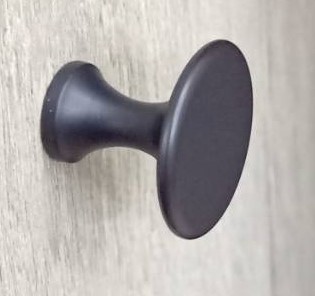 黑色單孔手把/個